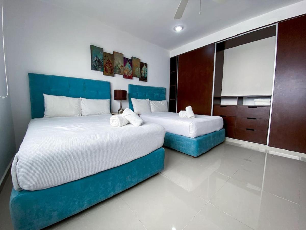 Apartamento Downtown 6br Ph With 2 Private Jacuzzi For Large Groups Playa del Carmen